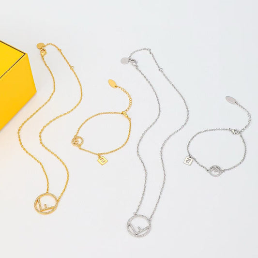 FANDI Necklace & Bracelet