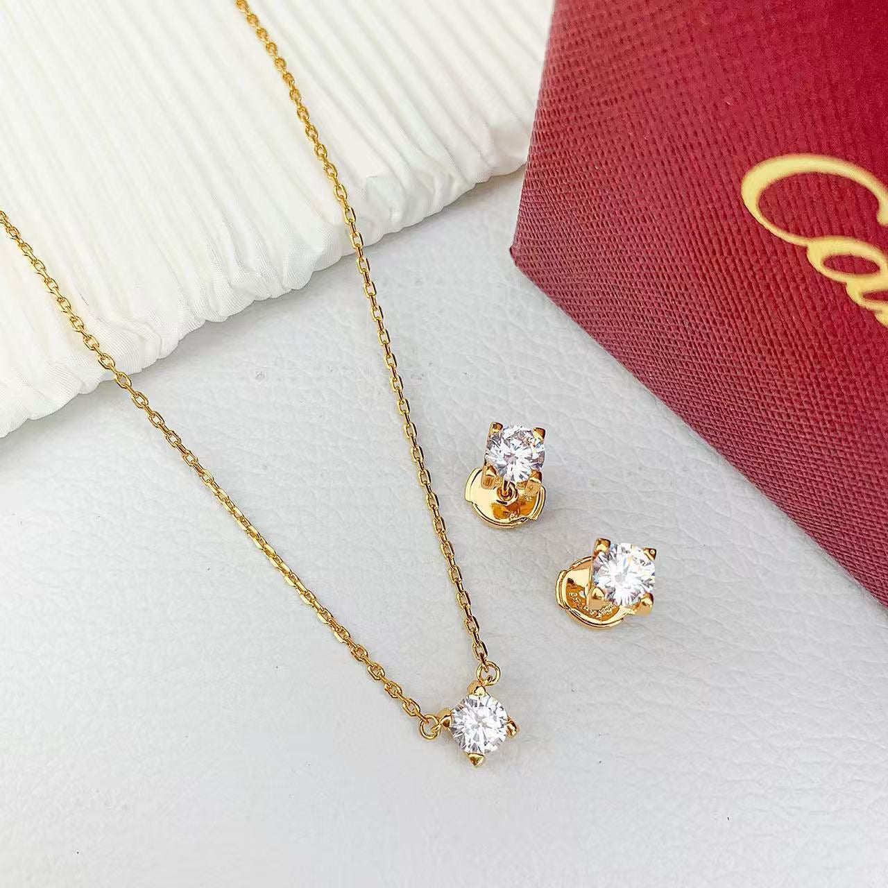 Cartier Necklace & Earring