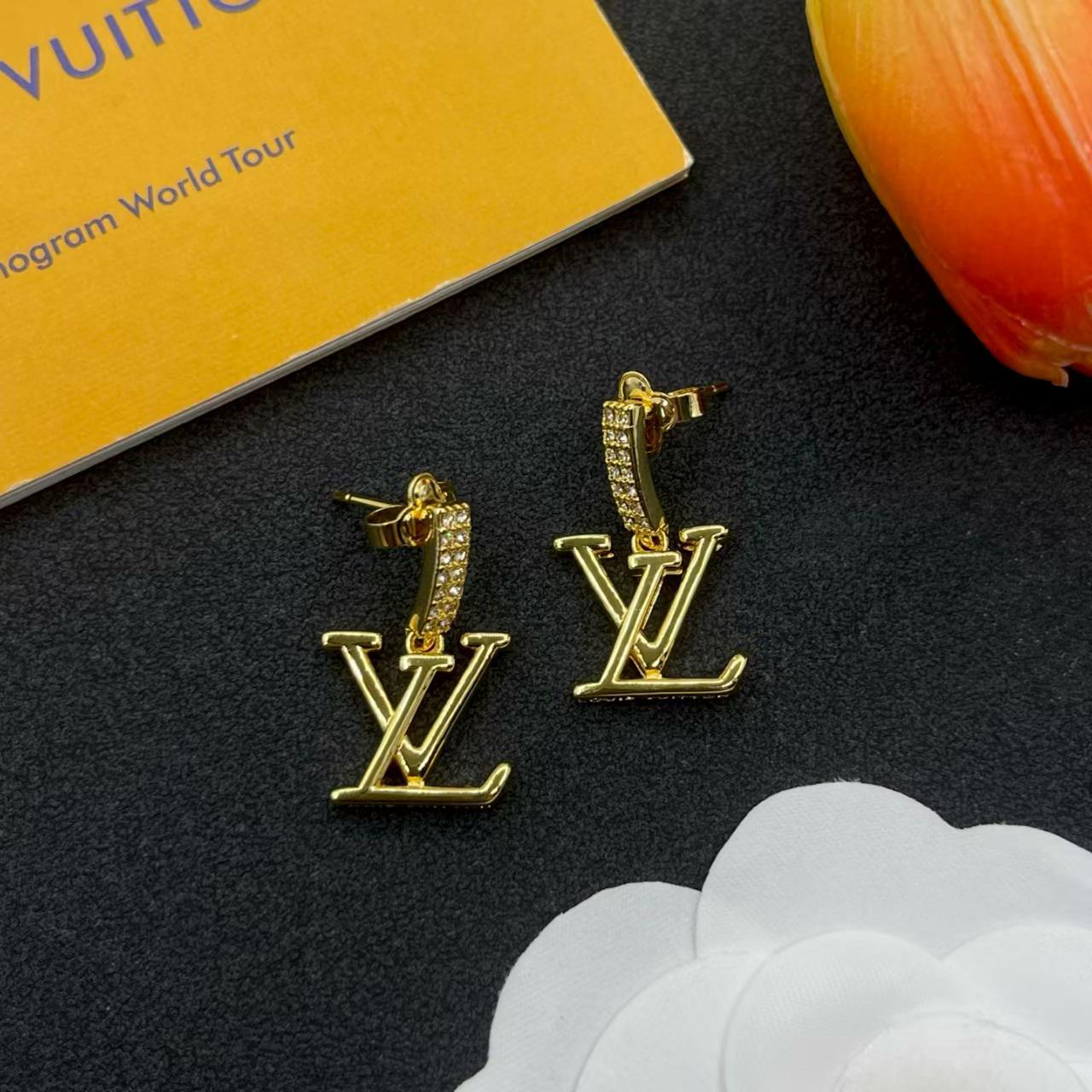 LV earrings