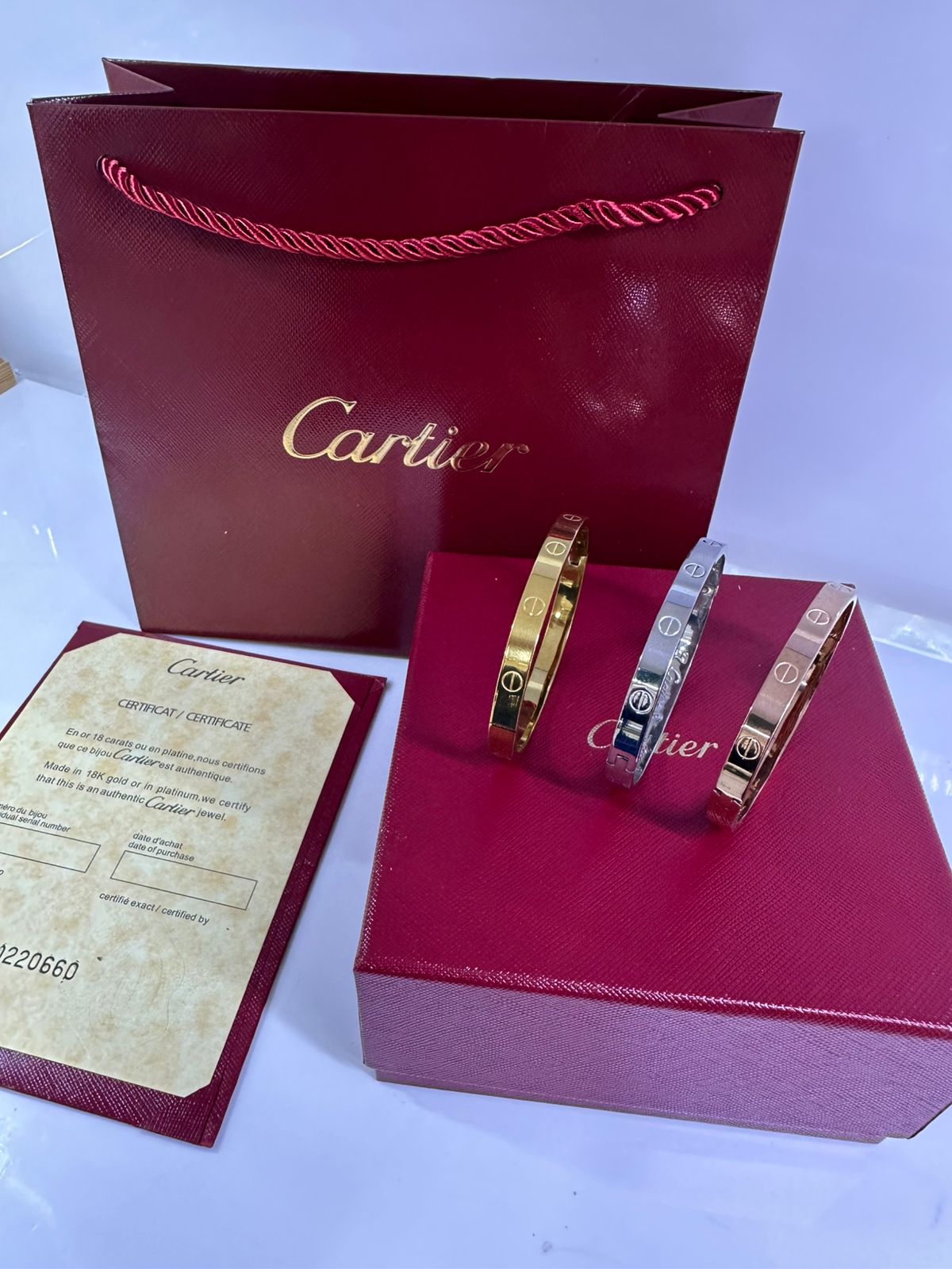 Cartier bangle