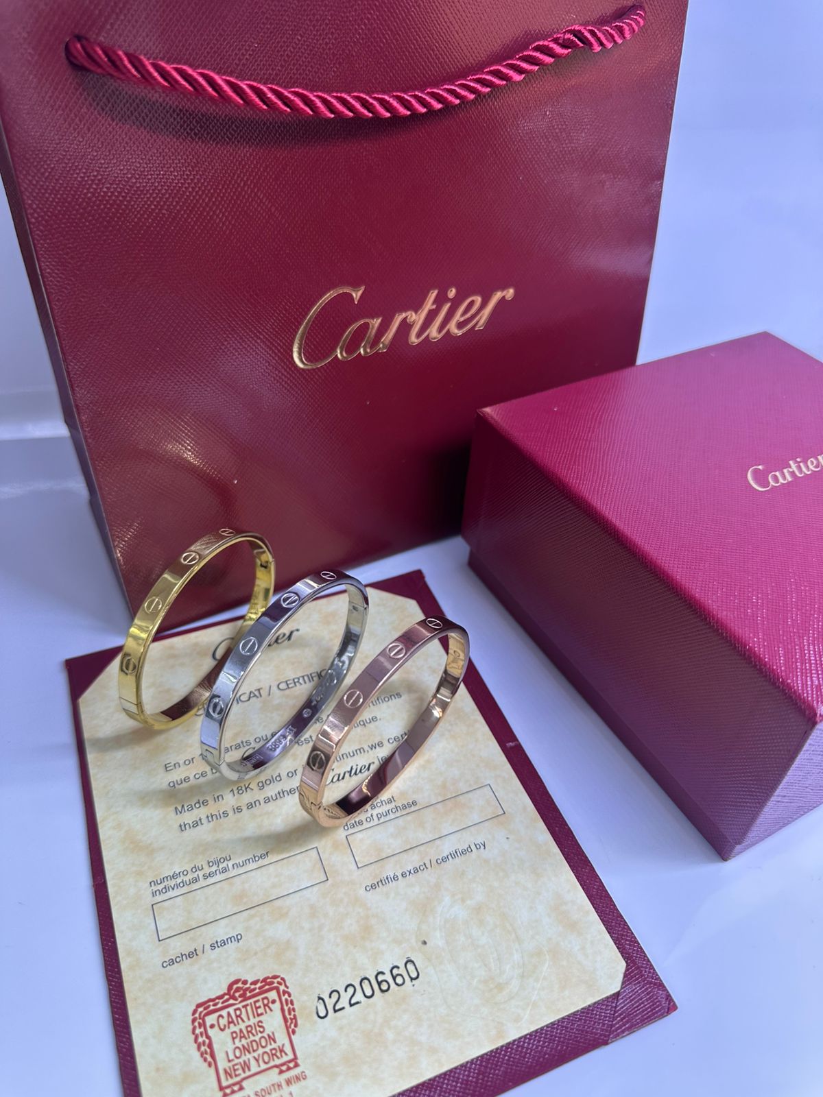 Cartier bangle